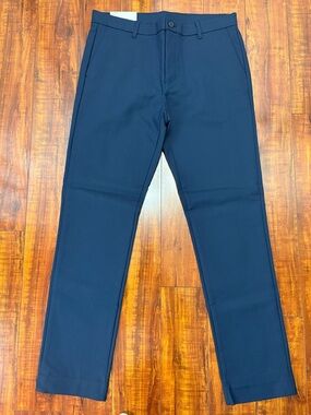 Calvin Klein Dark Navy Men's Dress Pants - Slim Straight